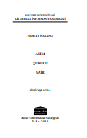 Hamlet İsaxanlı: alim, qurucu, şair - biblioqrafiya