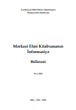Mərkəzi Elmi Kitabxananın İnformasiya Bülleteni № 3 (2025)