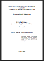 Üzvi kimya (terminlər izahı ilə, tipik məsələlər həlli ilə)