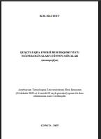 Quşçuluqda enerji resursqoruyucu texnologiyalar və innovasiyalar