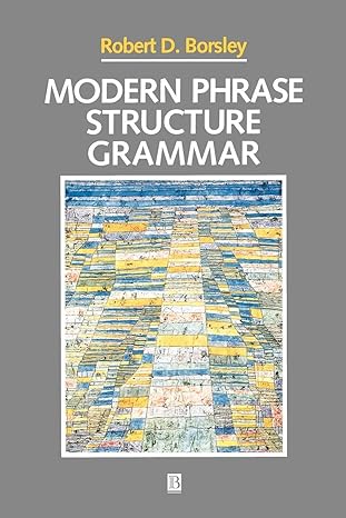 Modern Phrase Structure Grammar