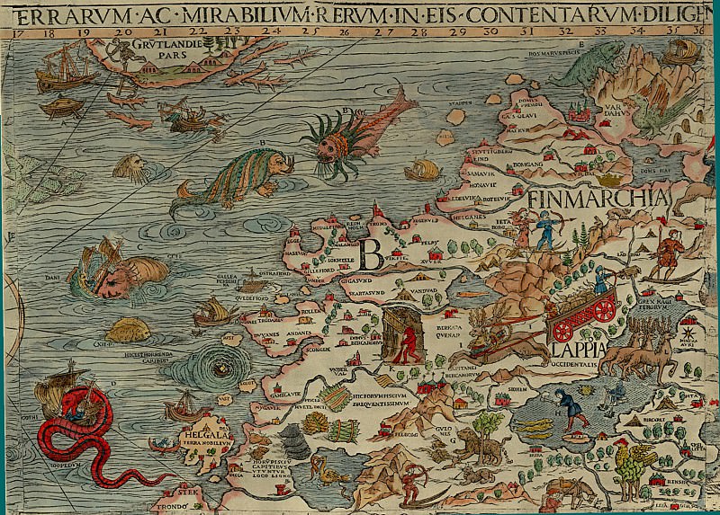 Olaf Magnus – 1539, Laplandiya, Finlandiya