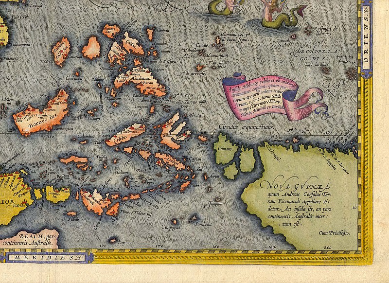 Abraham Ortelius - Şərqi Hindistan, 1570