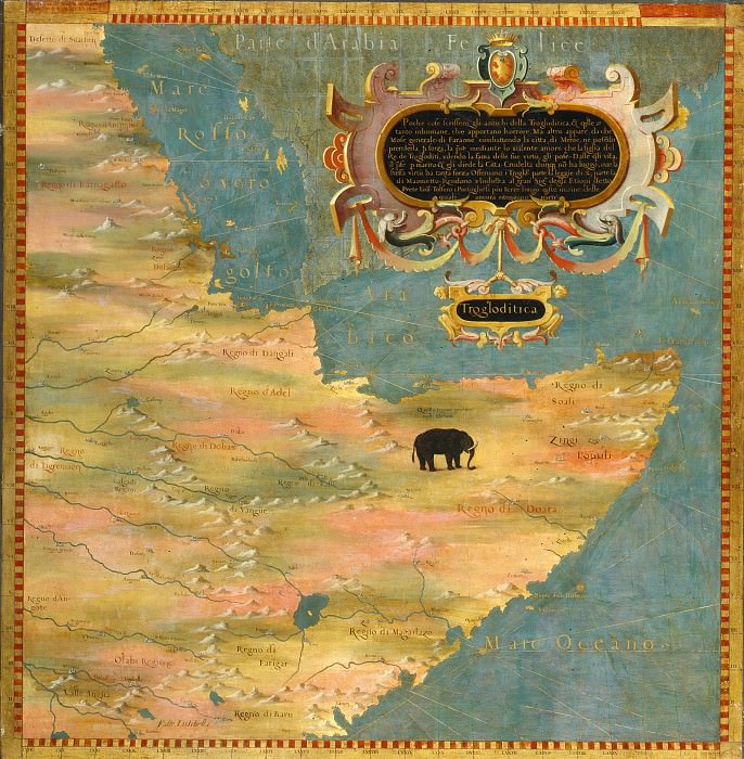 Afrika Buynuzunun xəritəsi