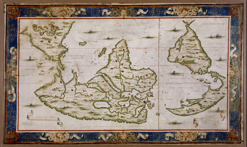 Nicola Delien - Planisfer, 1566