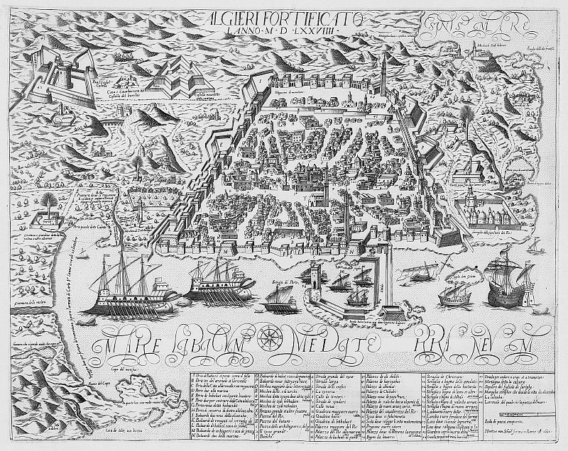 Əlcəzairdəki qala, 1558