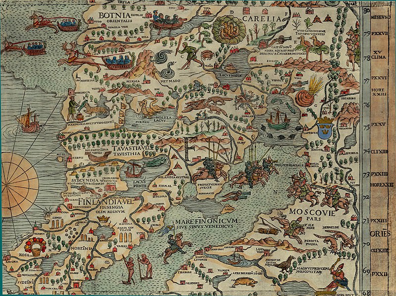 Olaf Magnus –Moskoviya, 1539