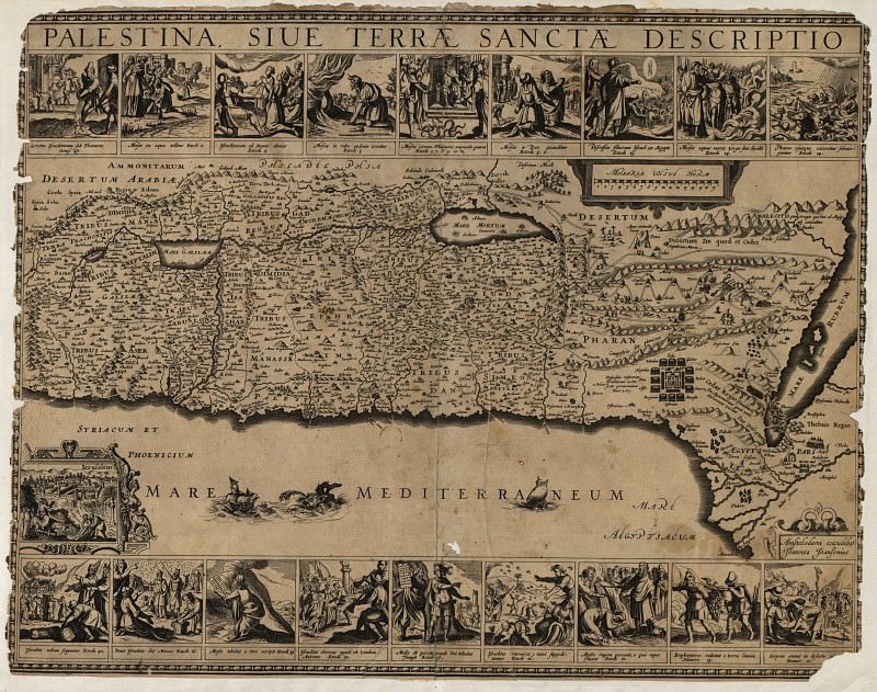 Fələstin xəritəsi, 1680