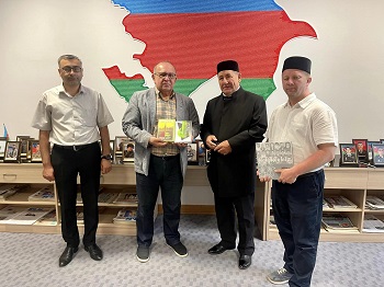 "Tatarıstanın ictimai xadimləri Mərkəzi Elmi Kitabxananın qonağı olublar"