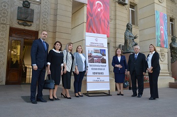 "MEK əməkdaşları Ulu Öndər Heydər Əliyevin 100 illiyi münasibətilə keçirilən konfransa qatılıblar"