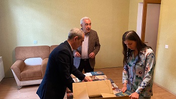"MEK tərəfindən Quba Regional Elmi Mərkəzinin Kitabxanasına nəşrlər təqdim edilib"