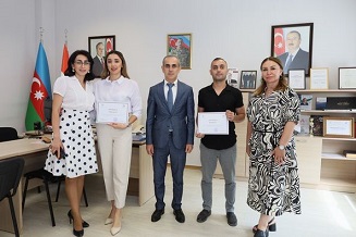 "MEK-də təlim keçənlər sertifikatla təltif olunub"