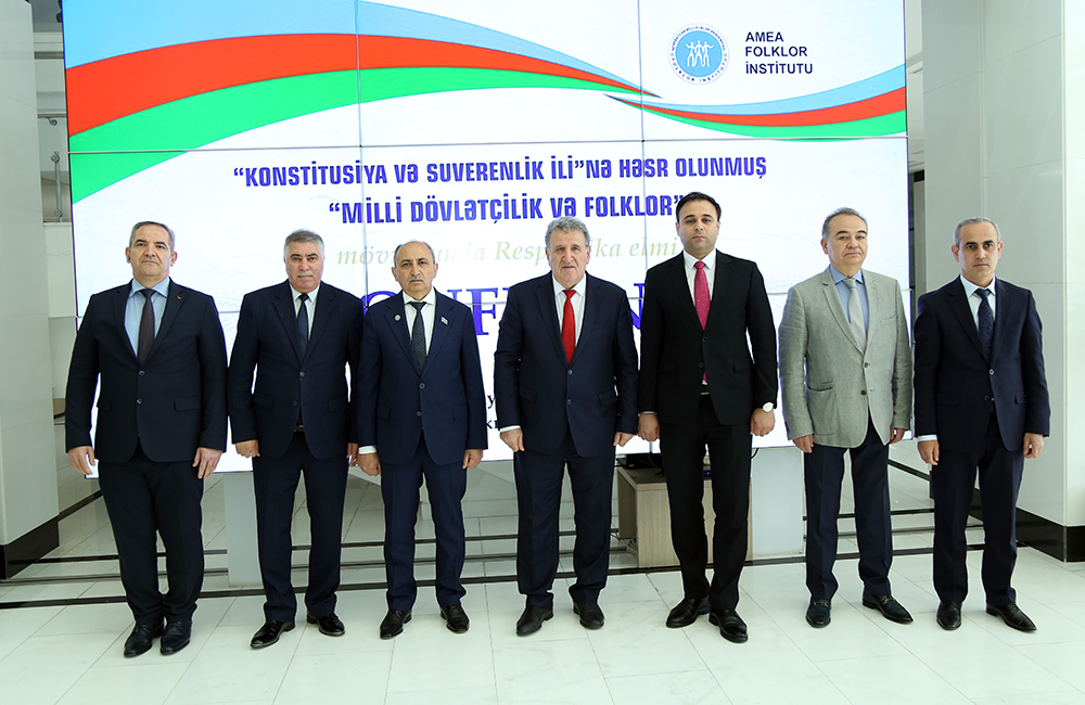 AMEA-da “Milli dövlətçilik və folklor” mövzusunda elmi konfrans keçirilib