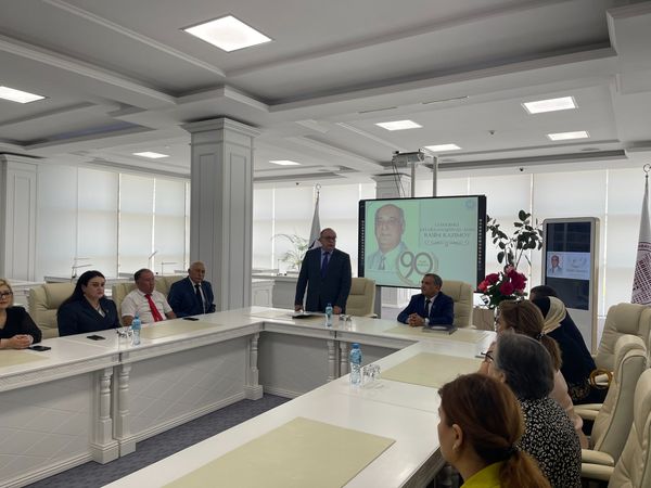 "MEK-də kitabxanaşünas alim Rasim Kazımovun 90 illik yubileyi ilə əlaqəli tədbir keçirilib"