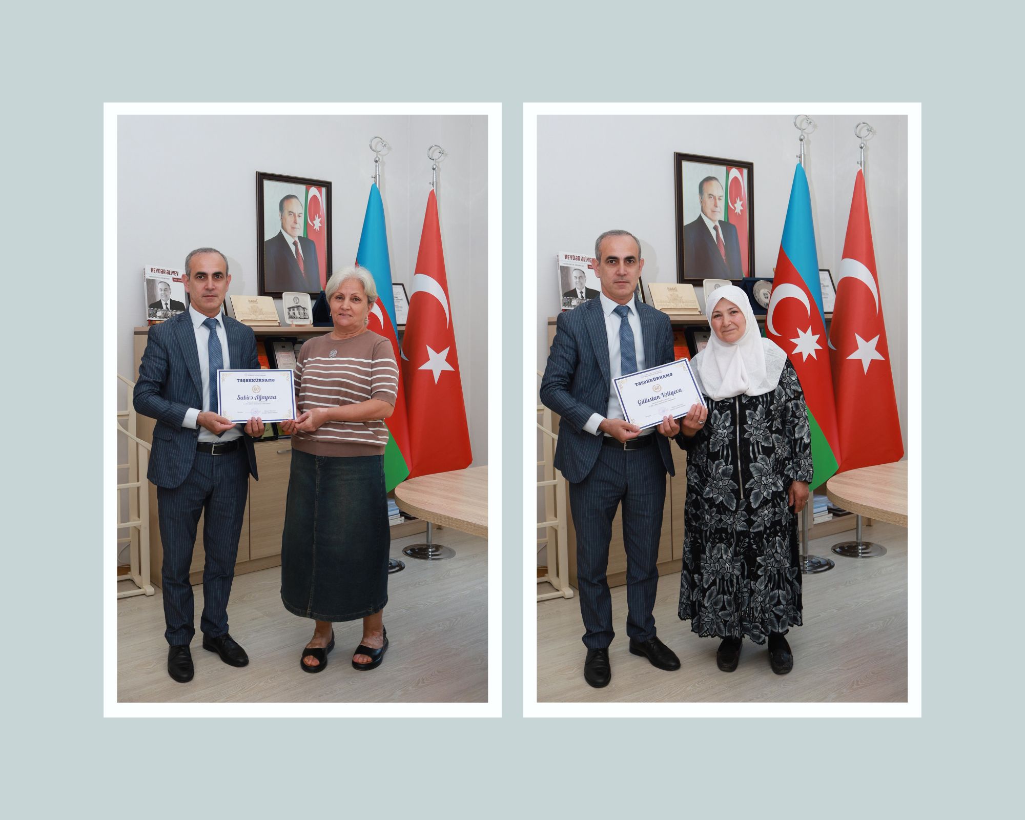 MEK əməkdaşları Təşəkkürnamə ilə təltif olunublar