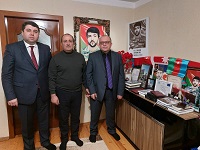 "Yasamalda şəhid ailəsi ziyarət olunub"